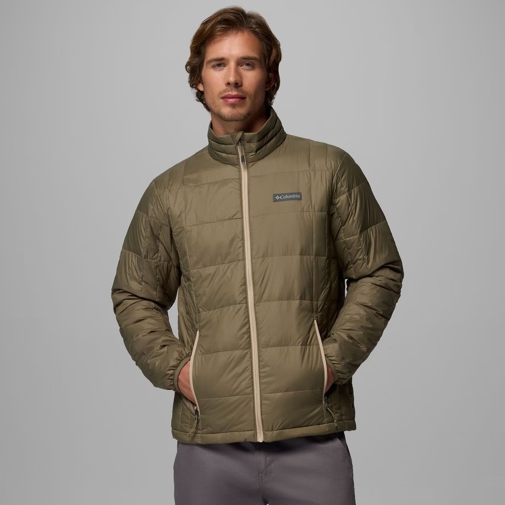 Columbia Voodoo Falls 590 Turbodown II Jacket Mens Large Green Omni‎ Heat